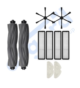 DREAME D10S, D10S PRO, D9 MAX GEN 2 UYUMLU 2 Ana Fırça 2 Yan Fırça 4 Filtre 2 Mop PKT-iasgf0000956