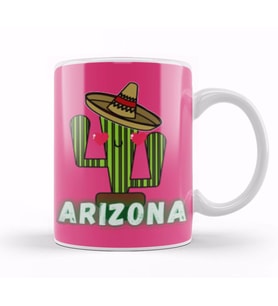 Funny Arizona Gift Kupa Bardak Porselen