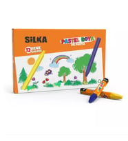 SİLKA 12 RENK PASTEL BOYA