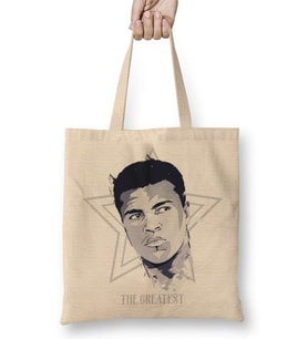 Muhammed Ali Boks The Greatest Bez Çanta Uzun Saplı