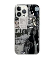 Iphone 15 Pro Uyumlu Lana Del Rey Desenli Şeffaf Telefon Kılıfı