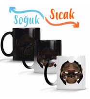 Dota 2 Pudge Face Sihirli Kupa Bardak Porselen