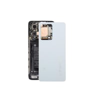 Xiaomi Redmi Note 12 Pro 5G Arka Kapak - Arka Pil Batarya Kapağı - 22101316C 22101316I 23013RK75C Uyumlu (Beyaz)