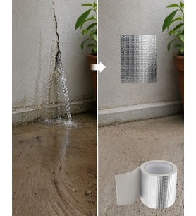 96mm Geniş Tamir Bandı 2 Metre Çatı Boru Balkon Sızdırmaz Onarım Bandı