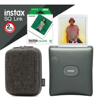 Instax SQ Link Yeşil Ex D Akıllı Telefon Yazıcısı ve Hediye Seti 3