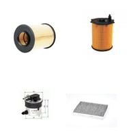 Bosch Filtre Bakım Seti Volvo C30 1.6 D 109 Beygir Dizel 2007-2012 Hava + Yağ F + Yakıt F. + Polen Bosch
