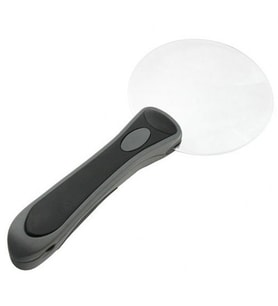 2 Led Işıklı 2.5X-90Mm Okuma Büyüteç