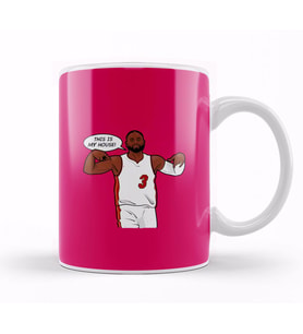 Dwayne Wade This Is My House Kupa Bardak Porselen