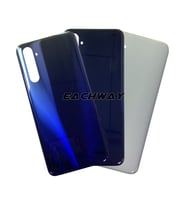 Oppo Realme 6 Pil Kapağı Arka Konut Kapı Cam Kasa Cep Telefonu Yedek Parçaları RMX2001 Pil Arka Kapak (Beyaz)