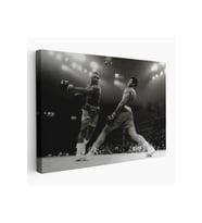Muhammed Ali-Joe Frazier Tablosu Spor Salonu Motivasyon Tablosu-5089