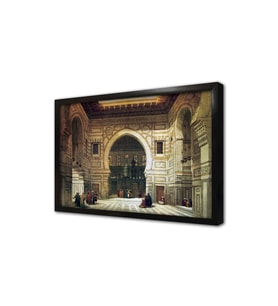 Kahirede Cami Çerçeveli Mdf Tablo