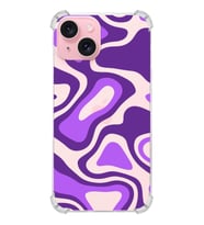 PrintiFy Apple iPhone 15 Plus (Kamera Açık) Uyumlu Köşe Korumalı Renkli Desen Kılıf