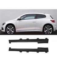 Volkswagen Scirocco (2009-2017) Sonrası  İthal  R Model Yan Marşpiyel Seti (Plastik)