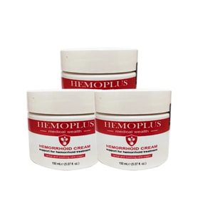 Hemoplus Rahatlatma Kremi Büyük Boy 3ADET 150 ml