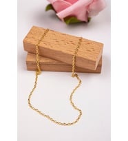 14 Ayar Unisex Forse Zincir 55 CM Altın Zincir LKZNC1090