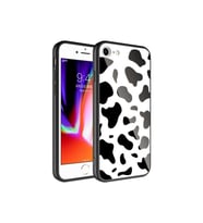 Apple iPhone SE 2020 Uyumlu Kılıf Kamera Korumalı Desenli Sert Silikon Zore Epoksi Kapak (Model 7)