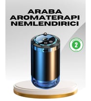 Araç İçi Difüzör Nemlendirici Ve Aromaterapi Özellikli