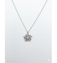 925 Ayar Gümüş Lotus Kolye