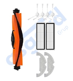 XİAOMİ MOP 2 ULTRA – X10 Uyumlu 1 Ana Fırça 4 Yan Fırça 2 Filtre 2 Mop PKT-iasgf0001311