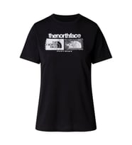 The North Face  Kadın FOUNDATION Tişört GRAPHIC 1 NF0A8BRZJK31 (Siyah)