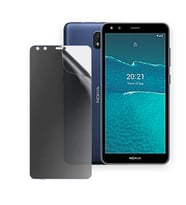 SChitec NOKIA C1 2nd Edition Uyumlu Ön Yüzey Hayalet Privacy Hidrojel Ekran Koruyucu
