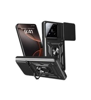 Xiaomi Mi 15t Pars Lens Yüzüklü Silikon - Siyah