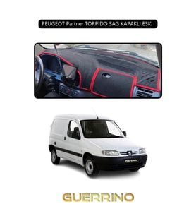 PEUGEOT Partner TORPİDO SAG KAPAKLI ESKİ TORPİDO KORUMA HALISI SİYAH KENAR