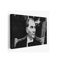 Keskin Bakışlı Atatürk Tablosu-6635