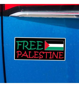 Palestine Flag Filistin Gazze ARaba oto Sticker Yapıştırma 18 CM