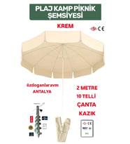 Plaj  Şemsiyesi +Kazık +Çanta