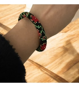 Chibeads  Gece Ormanı Spiral Boncuk Bileklik
