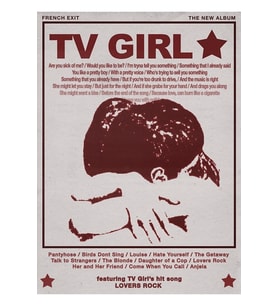 Tv Kızı Fransız Çıkışlı Aşıklar Kaya Tablo Ahşap Poster Dekoratif