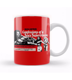 Confessions Of A Supervixen Kupa Bardak Porselen