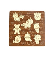 Birinci Sınıf Ahşap Eğitici Öğretici Çok Sevimli Figürler Çocuk Puzzle (Yapboz)
