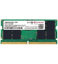 TRANSCEND 16GB DDR5 4800MHZ CL22 NOTEBOOK RAM VALUE JM4800ASE-16G