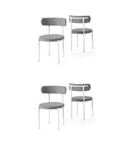 Alfa Metal Mutfak Sandalyesi 4 Lü Set  (Beyaz)
