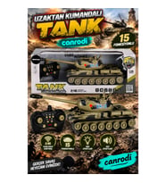 2.4 GHz Kumandalı Işıklı ve Sesli UK Tank 1:20 Ölçekli, 15 Fonksiyonlu