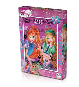 200 Parça Winx Club Puzzle