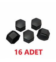 Opel Astra H Siyah Bijon Kapagi 17x23 mm (16 Adet)