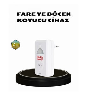 Mey İthalat® Ultrasonik Böcek ve Fare Kovucu – Doğa Dostu, Sessiz ve Etkili Savunma