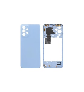 Samsung Galaxy A23 - SM-A235F FULL Kasa Arka Kapak Takım (Mavi)