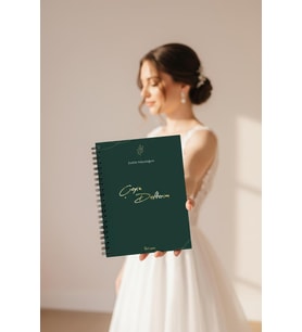 Çeyiz Defteri, Düğün Planlayıcı, Çeyiz Listesi, Çeyiz, Söz, Nişan, Kına, Balayı, Spiralli, 40 Sayfa, Yeşil