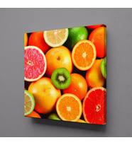 KARIŞIK MEYVE KANVAS TABLO 100x100cm