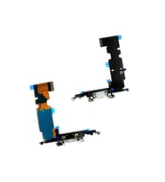 iPhone 8 Plus Şarj Soketli Mikrofon Flex Flex Beyaz