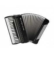 Weltmeister Cassotto 41/120 Akordeon (Siyah)  120 Bas Profesyonel Konser Serisi