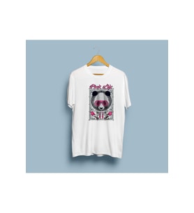 Oversize Pink Life Beer Tasarım Unisex T-shirt