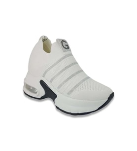 Guja 25Y300-4 Kadın Dolgu Topuk Spor Ayakkabı (Beyaz)