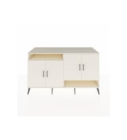 Kronos Konsol 6 Raflı 4 Kapaklı 176x59x99 Aytaşı-Aytaşı