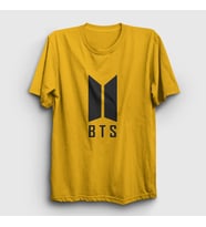 Presmono Unisex Sarı Doors Bts T-Shirt 21827tt (Sarı)