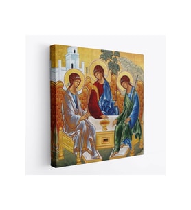 Andrei Rublev Tarafından Kutsal Üçleme Tablo Hristiyan Kilise Hediyesi-5327